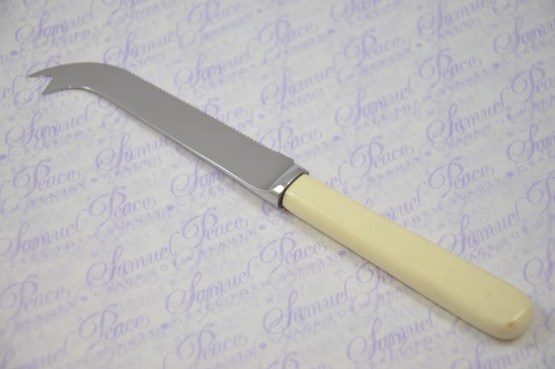 New Fantastic Genuine Cream/white Handle Cheese Knife Made In Sheffield England image 5