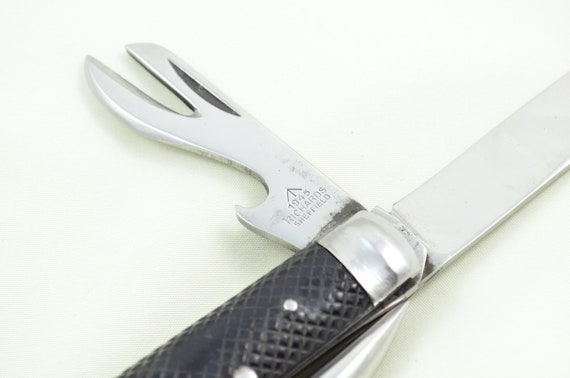 UKアーミー　海軍ナイフ　1940年　Wade & Butcher Vintage 1940s Wade & Butcher Pocketknife 3 Blade Various