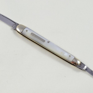 Mother Of Pearl Pen/Pocket Tool Made in Sheffield England Maker Taylors Fully Restored