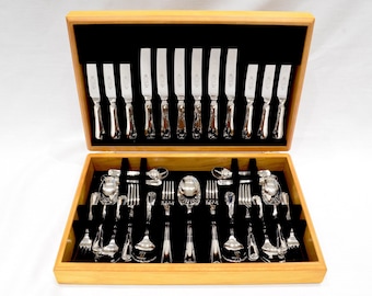 Boda buffe カトラリーセット スタンド付き レトロ ビンテージ Boda Buffe Modernist Cutlery Stainless Steel, by Signe Persson