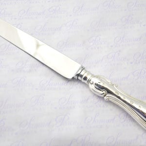 Fantastic Large Albert Pattern Sterling Silver Cake Knife Hallmarked Sheffield 2021