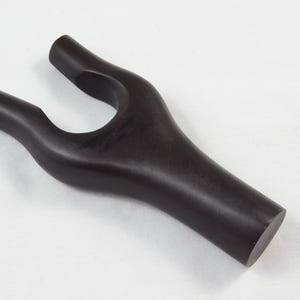 Stick Making Water Buffalo Horn Lyre Handle Thumb Stick Blank - Large Size
