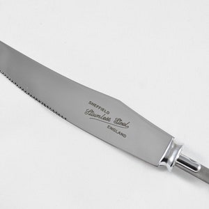 SHEFFIELD　シェフィールド　銀925×ステンレススチール　ペーパーナイフ Sheffield stainless steel knife - Etsy 日本