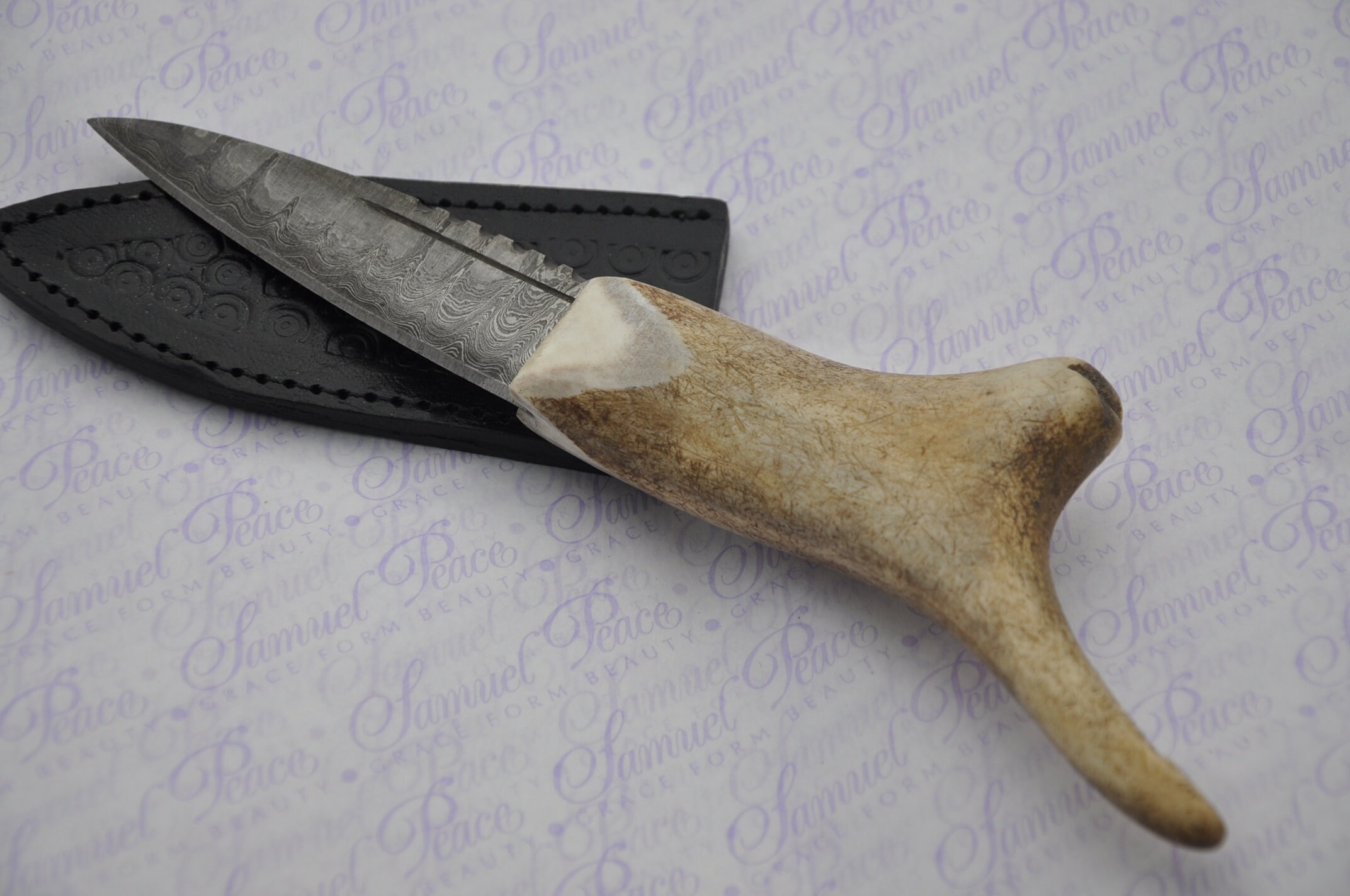Boxed Genuine Stag//Antler Handle Letter Opener Made In Sheffield England L@@k