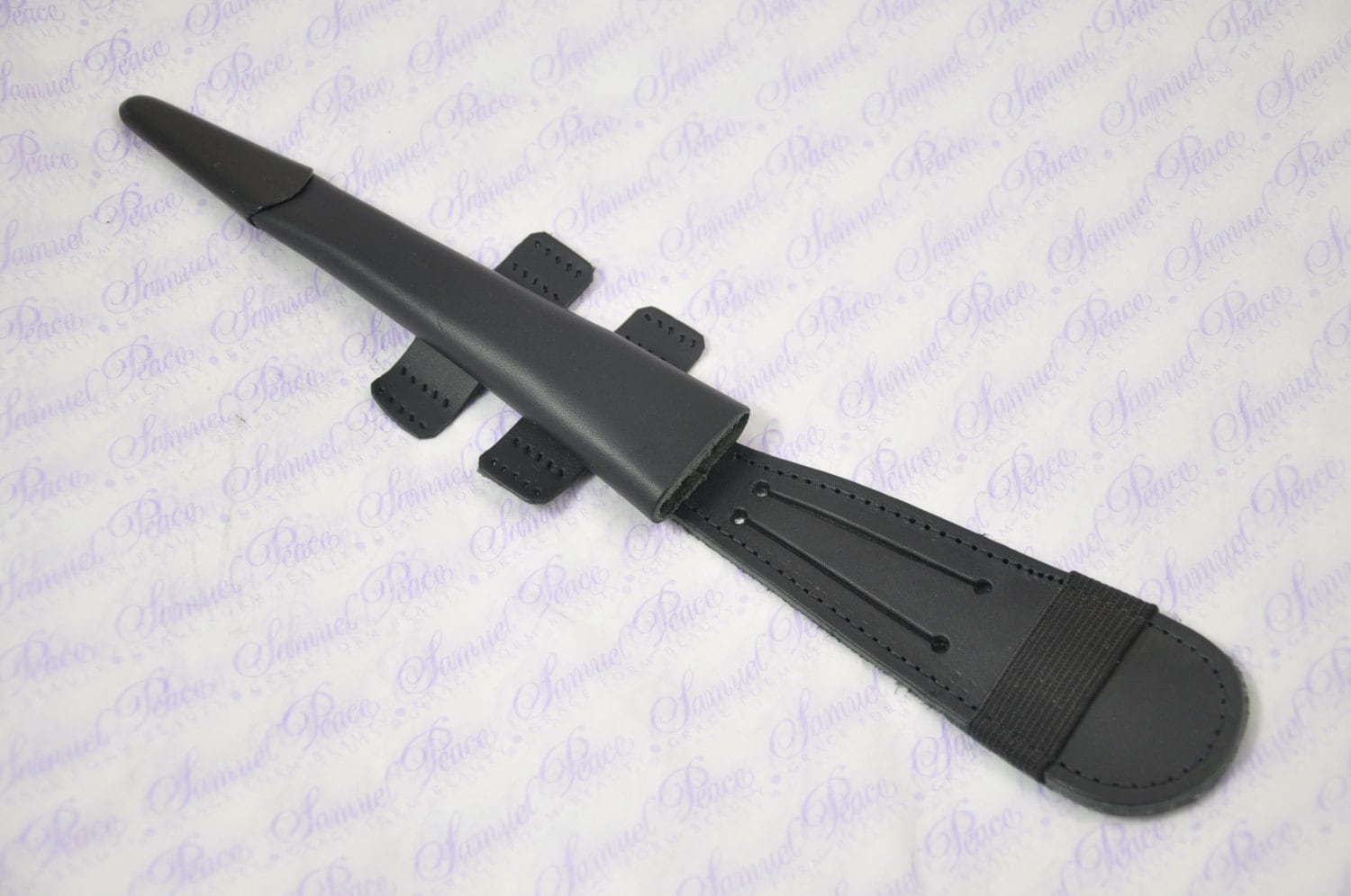 Genuine J Nowill & Sons Fairbairn-sykes Commando Knife Leg Sheath Sheffield England M.O.D. Issue