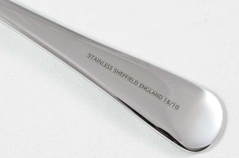 New Old English Pattern 4 Piece place Setting Made in Sheffield England Stainless Steel Cutlery Fantastic image 5
