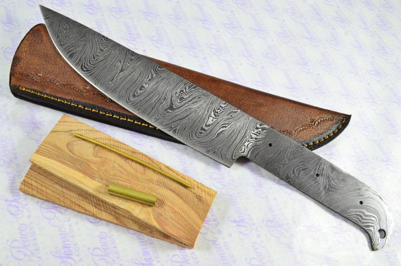 Kitchen Knife Making Kit Fantastic Damascus Steel Chef s Knife