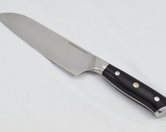 Amazing Kitchen Chefs Santoku Knife Made In Sheffield UK High Carbon Stainless Steel Razor Sharp