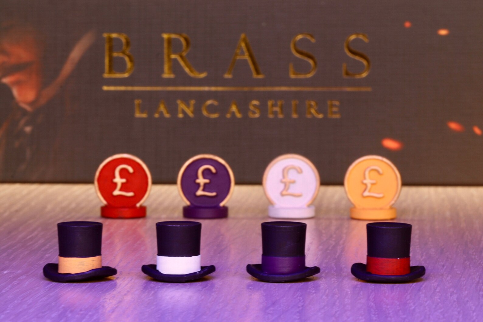 Brassbirmingham / Lancashire 3D Printed and Handpainted Models of Markers and VP