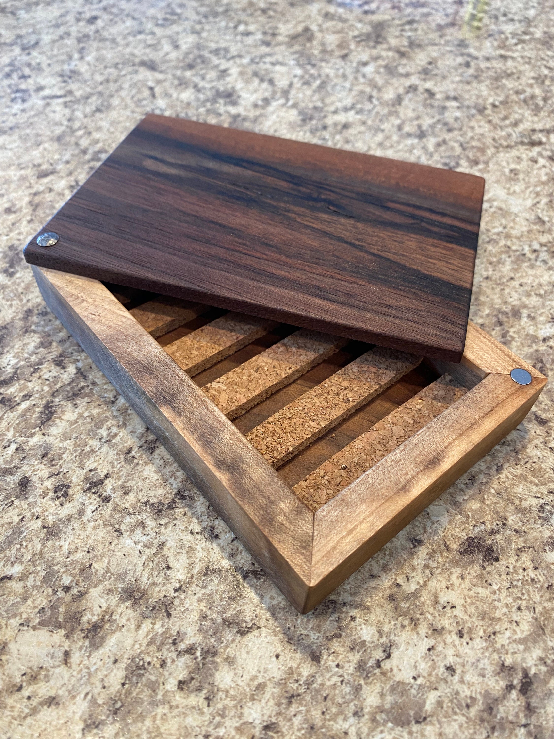Handmade Fly Boxes Handmade Walnut Fly Box - Etsy