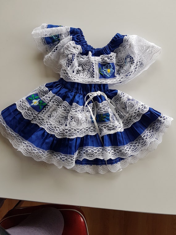 Vintage Toddler Girls Boho Summer Off the Shoulder