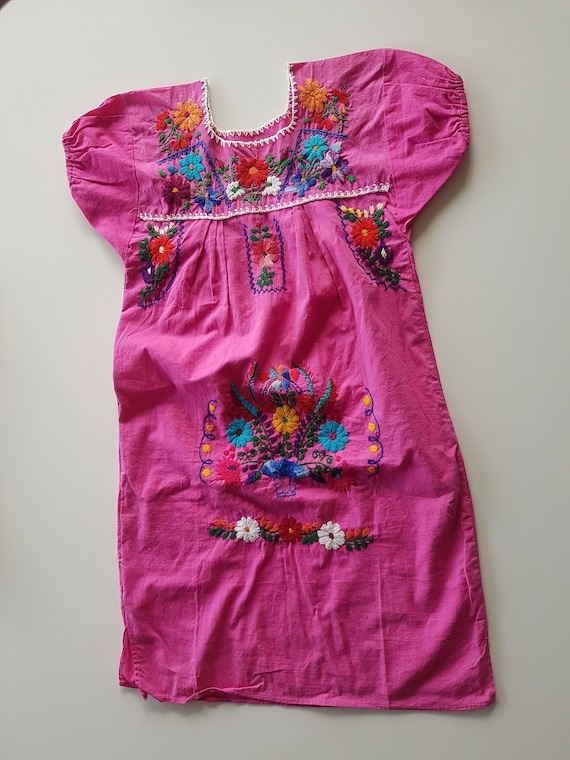 bright pink sundress