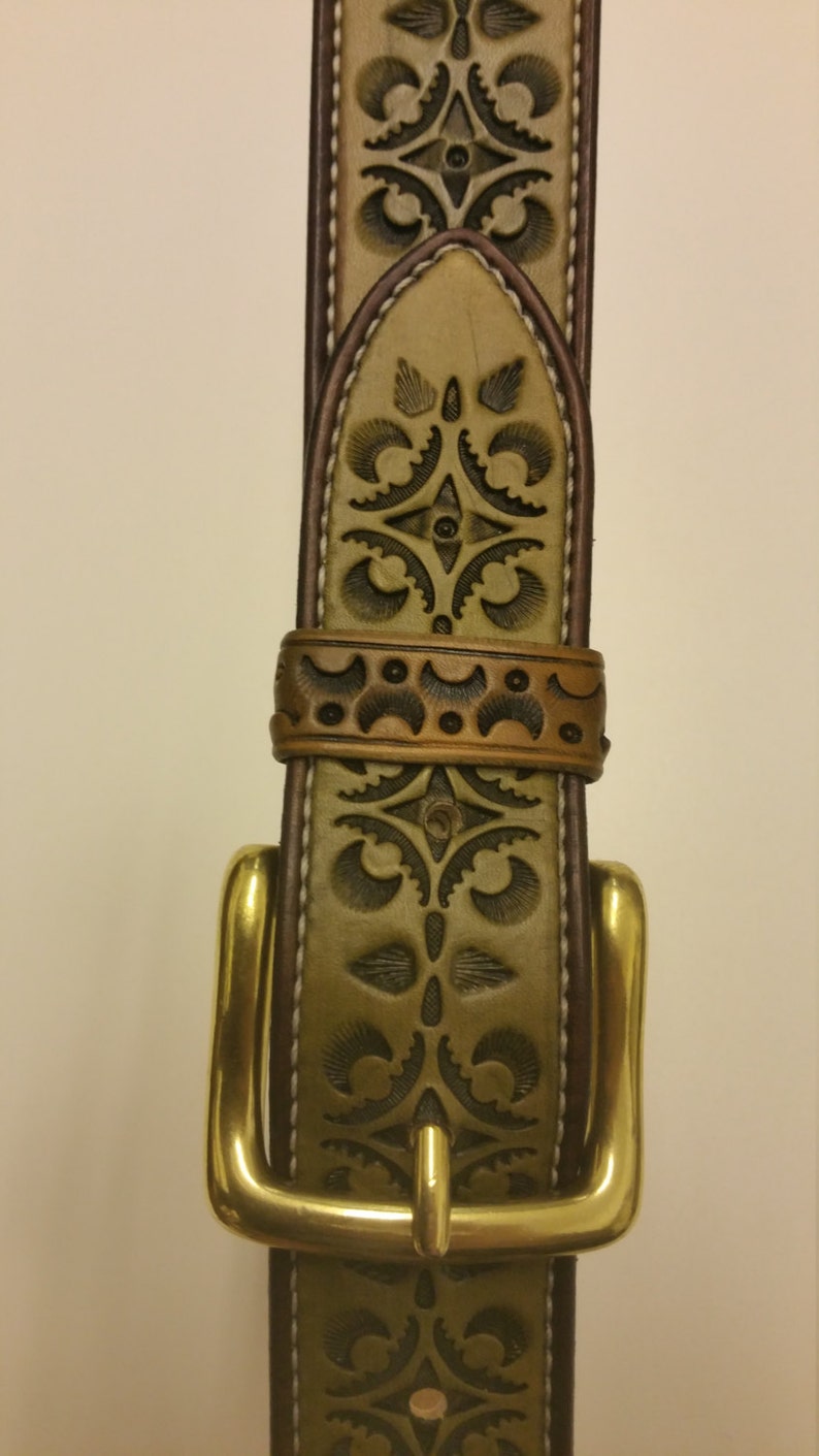 handmade golf belts