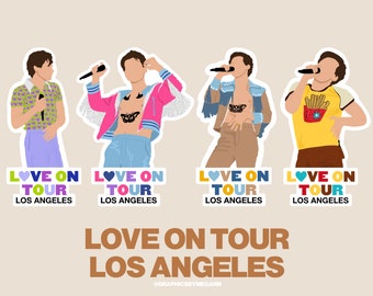 H.S Love On Tour Outfit Stickers 2022/2023 | Los Angeles Residency
