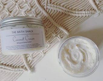 Coconut Cream Whipped Body Butter 8 oz