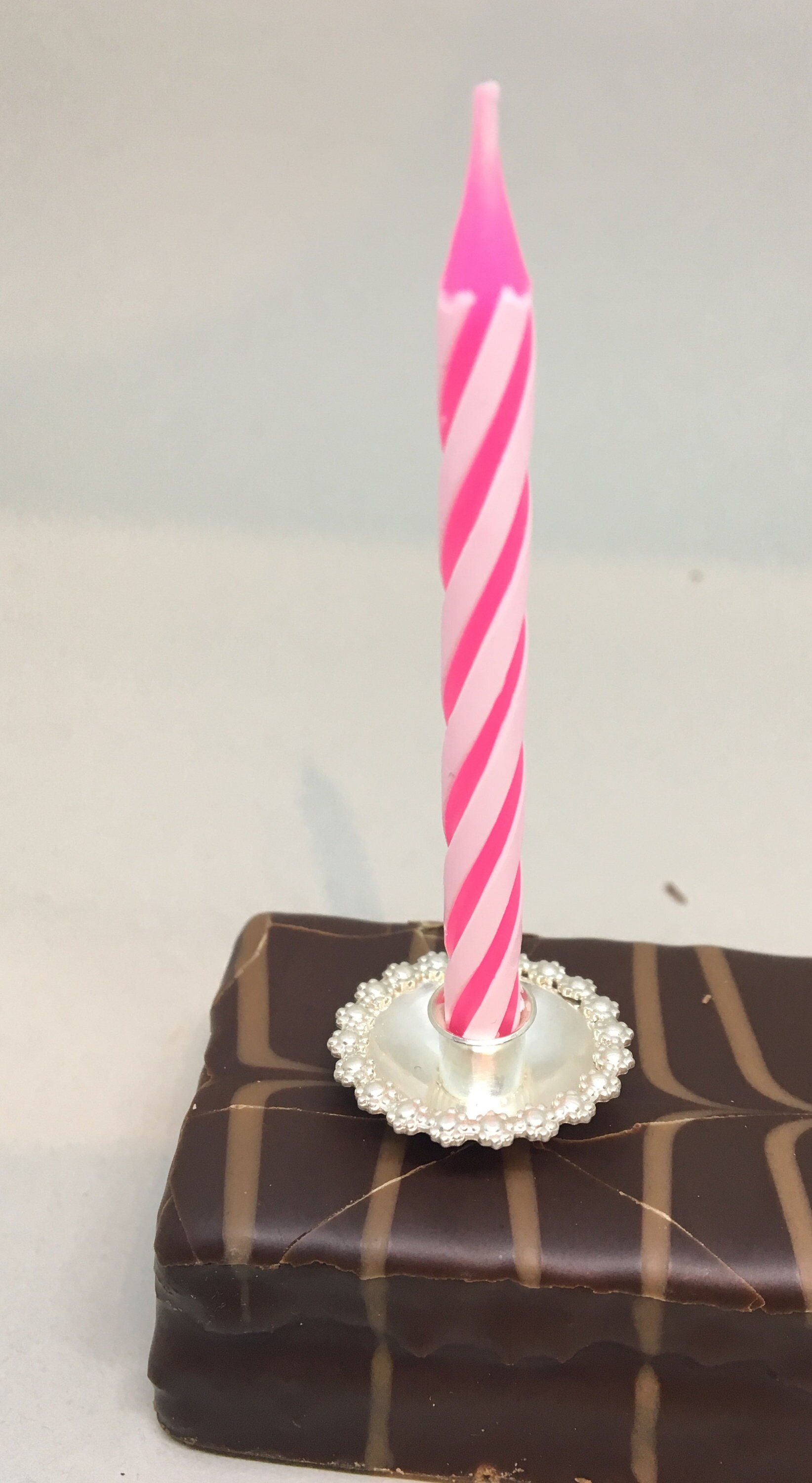 Cake Candle Holder DAISY in Sterling Silver for Birthday or Etsy