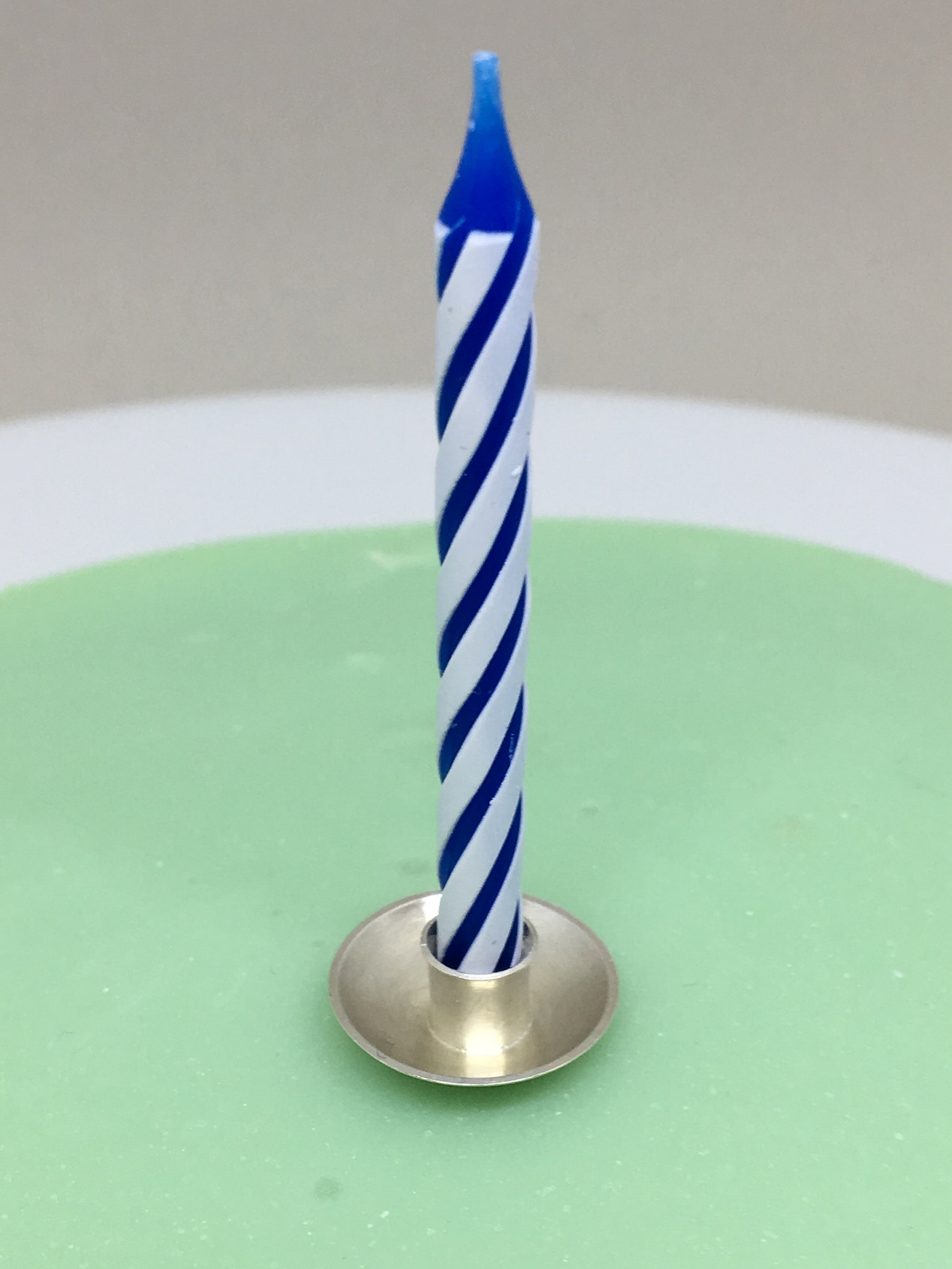 Birthday Candle Holder Silver for Cake Wedding Cake or Etsy UK