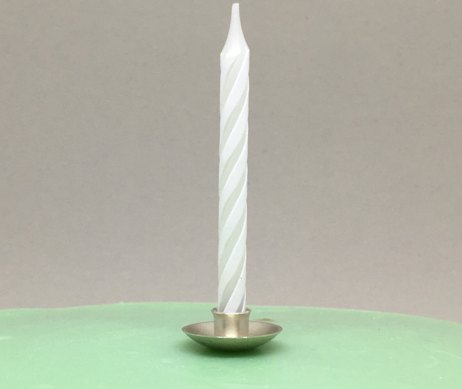 Birthday Candle Holder in Sterling Silver. Cake Decorating for Etsy