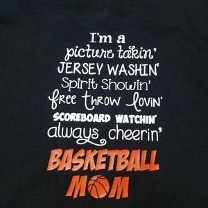 Basketball Mom/Mom tshirt