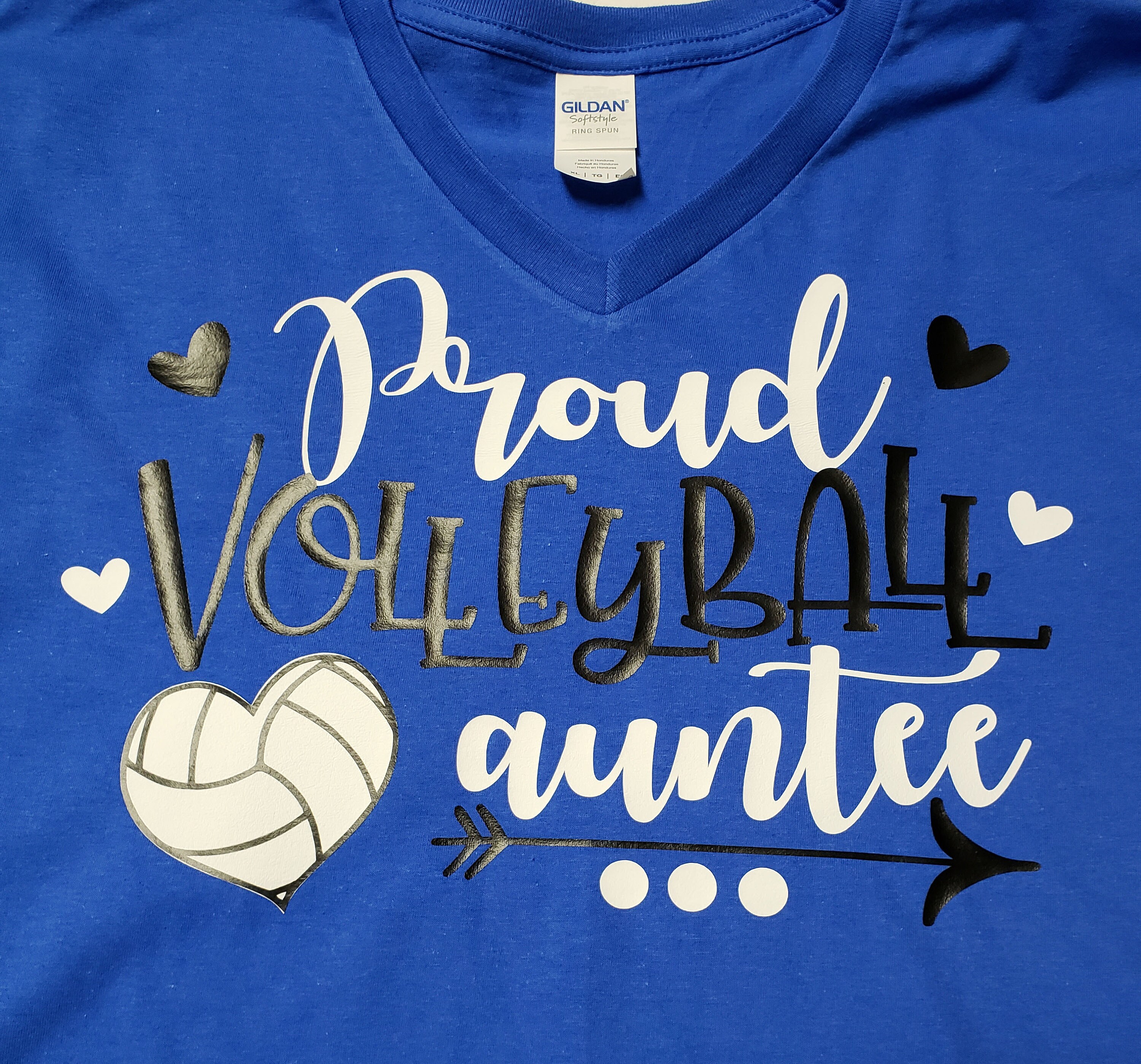 Volleyball Aunt Tshirt/aunt Shirt/auntee Shirt/volleyball Etsy