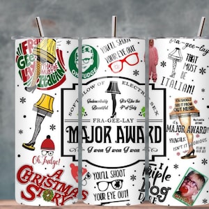 A Christmas Story Drinking Glasses - Etsy