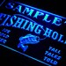 Personalized Sign Custom Name Neon LED Decor For Home Bar Man Cave Business Fishing Hole