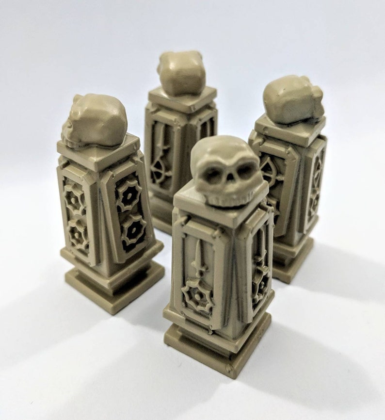 Arcadia Quest Spawning Pillars FULL Set of 6 full-sized unofficial 3D component image 3