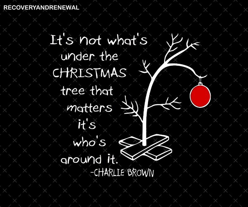 It's Not What's Under the Tree That Matters Its Who's Around It Png ...