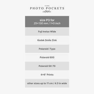 Photo Pockets Self Adhesive Photo Pockets | Scrapbook & Instant Photos (pack of 50 ...