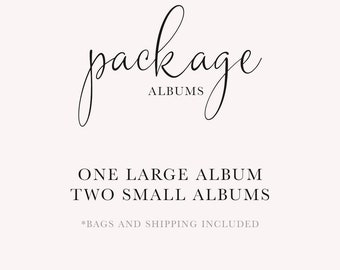 Groot album en twee kleine albums pakket upgrade