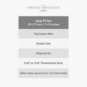 Photo Pockets Self Adhesive Photo Pockets | Scrapbook & Instant Photos (pack of 50 ...