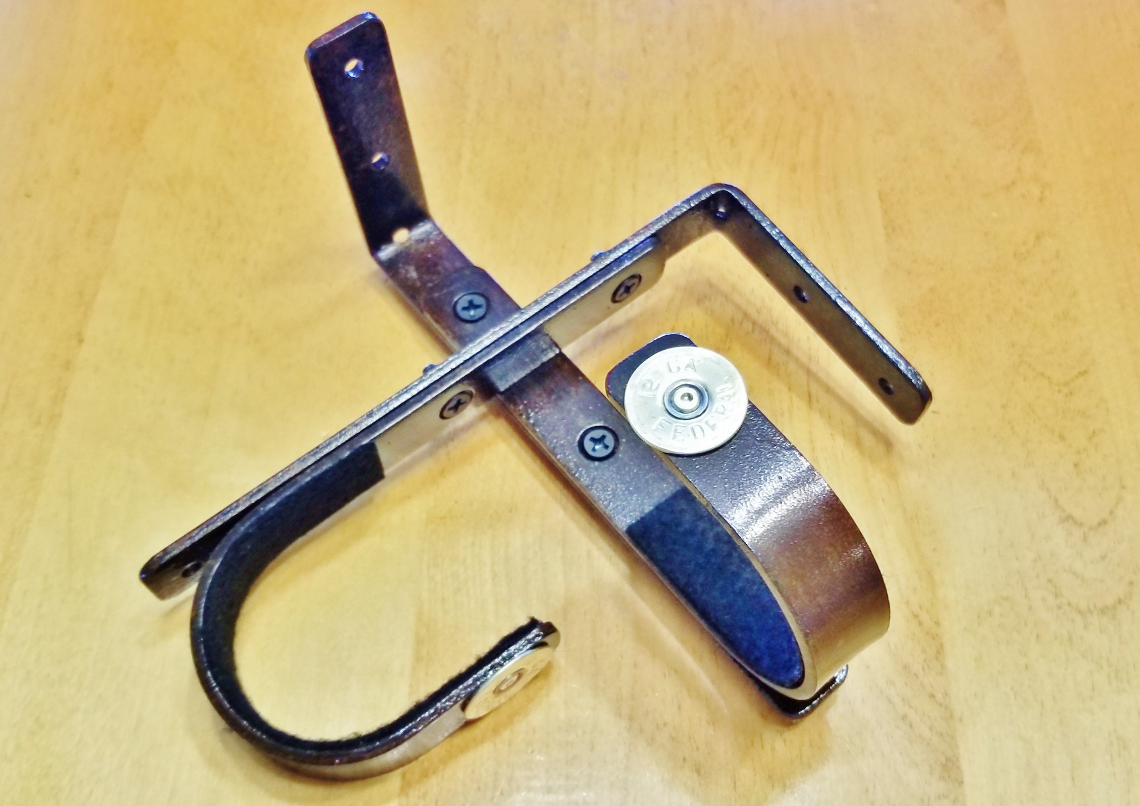 VERDICT BRACKETS Fireplace Rifle Hanger Under Mantelpiece Etsy Canada