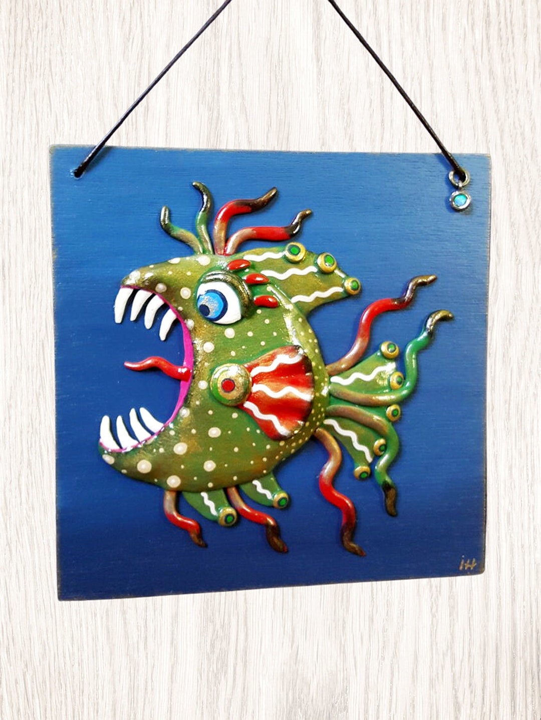 Hungry Anglerfish Wall Decor 3D Polymer Clay Art Wall Clay - Etsy New Zealand Hungry Anglerfish Wall Decor 3D Polymer Clay Art Wall Clay - Etsy New Zealand