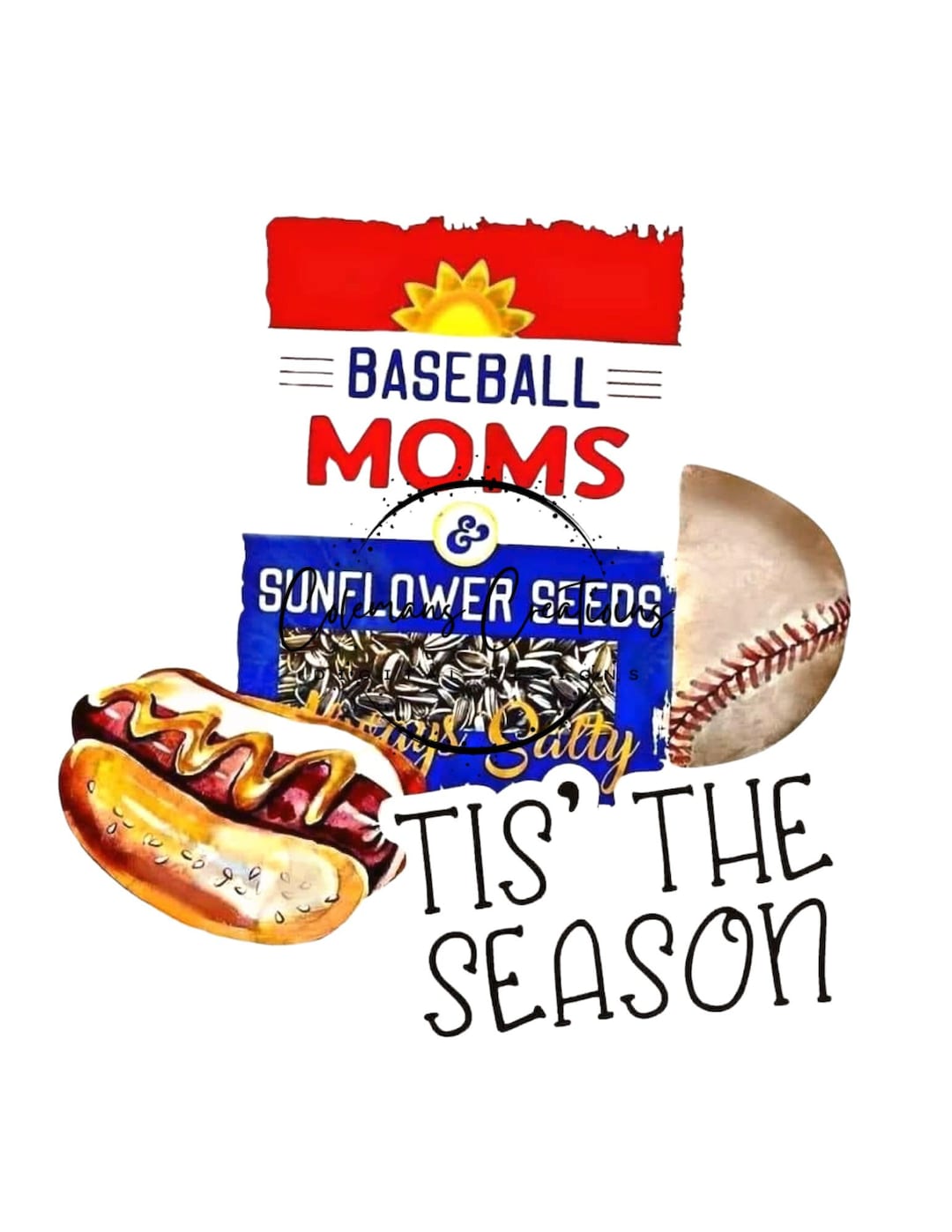 Baseball Sunflower Seeds baseball Life Baseball Mama Etsy
