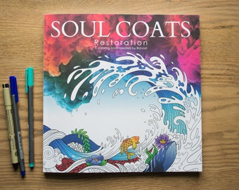 Soul Coats | Adult Coloring Book with Bible Themes