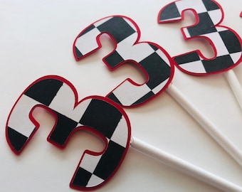 Race cupcake topper, racecar toppers, race toppers, car toppers, cars toppers, lightning mcqueen toppers, race car party, racing toppers