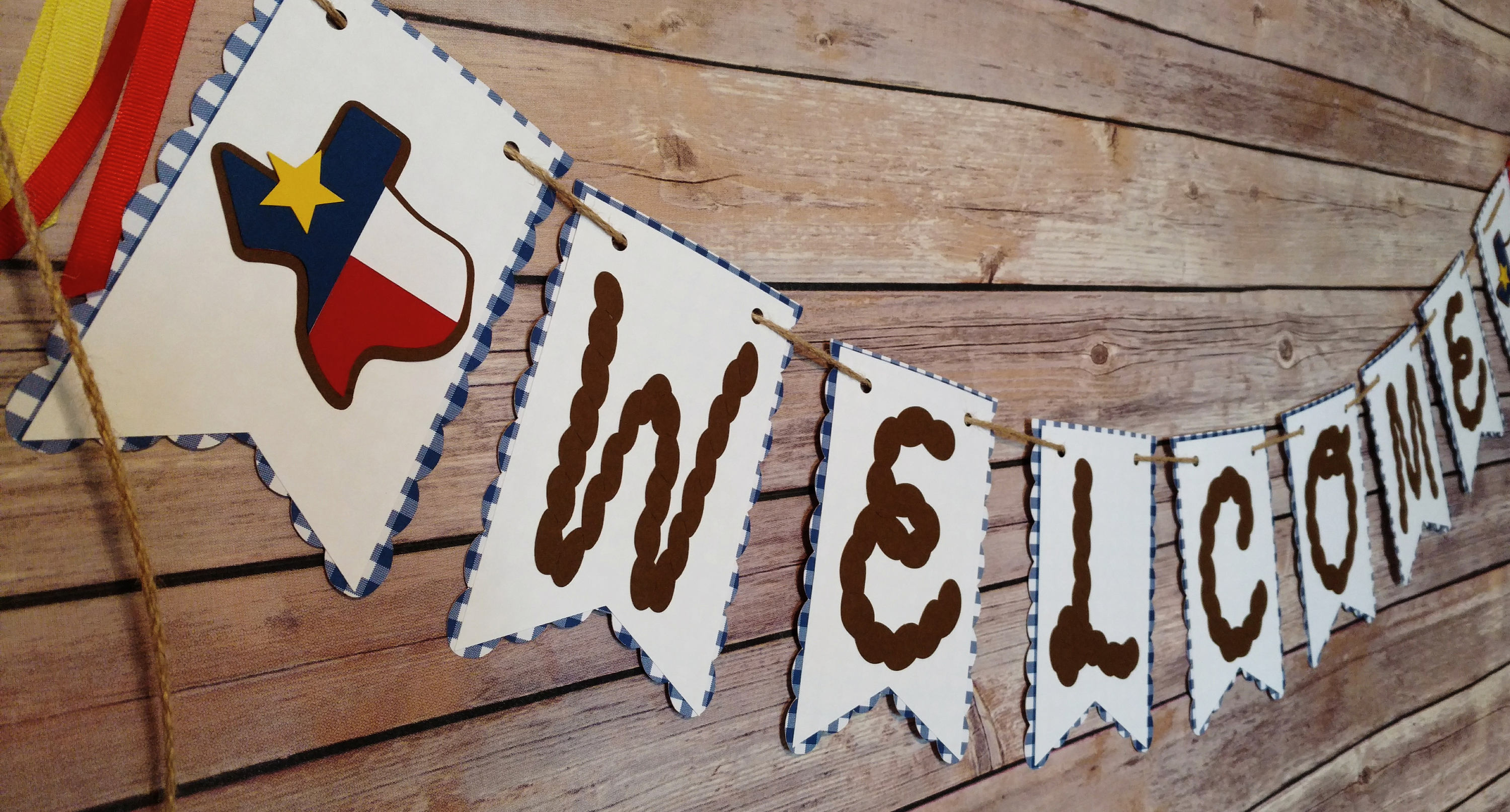Texas Banner banner texas banner texas Etsy