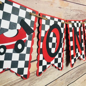 Race Car High Chair Banner, race car banner, race car one banner, race car birthday, race car party, racecar birthday, car banner, car party