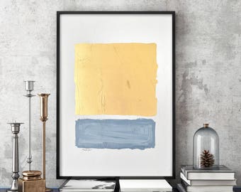 Мокап картины на холсте