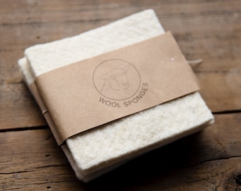 Wool Dish Sponges ~ The Original, by Full Circle Wool