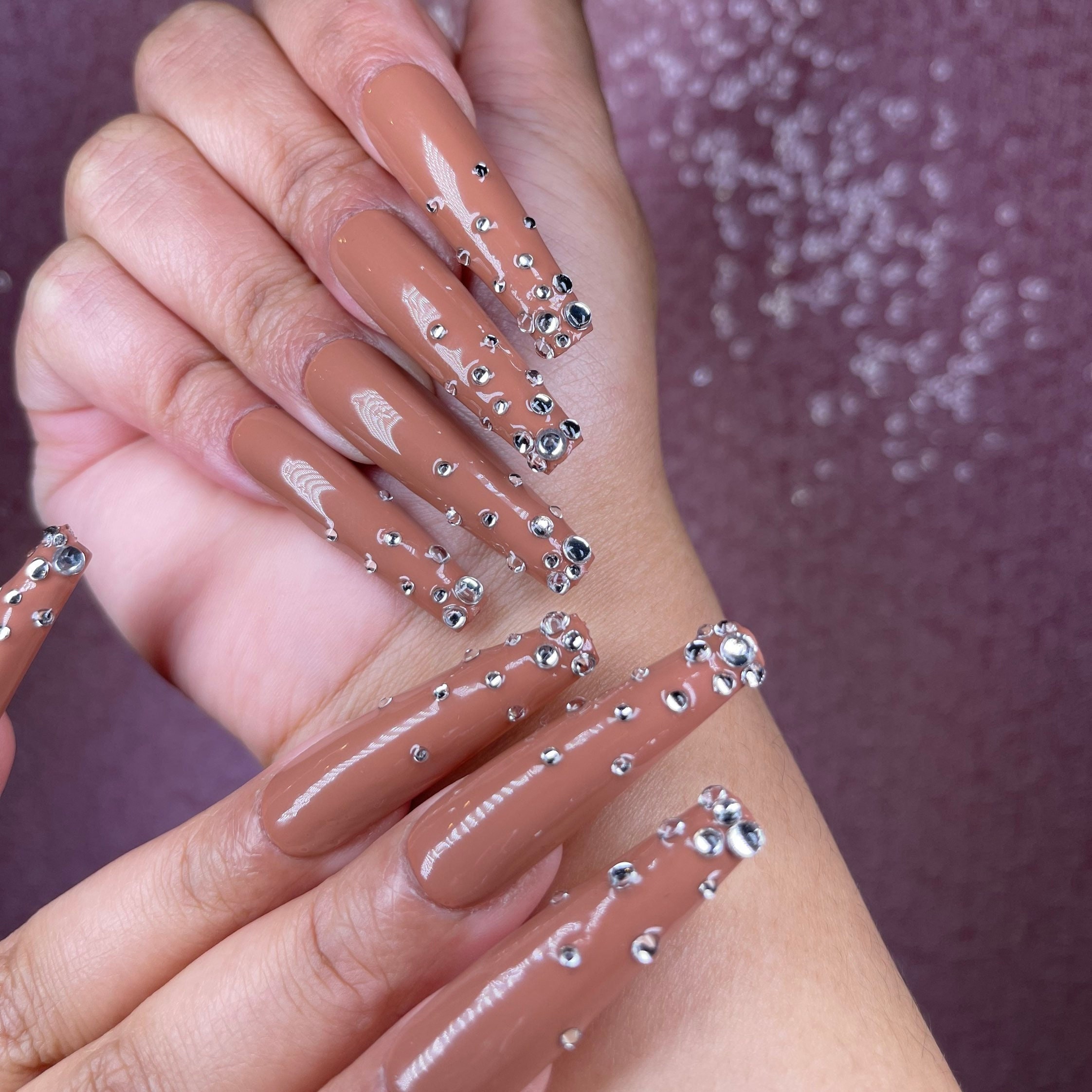 Empress Luxury Nails High Gloss Gel Press on Nails XL - Etsy