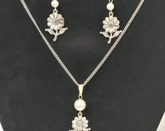 Silver Sunflower Jewelry - Sunflower Jewelry