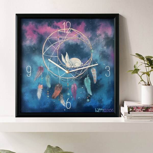 Dreamcatcher Clock - Etsy