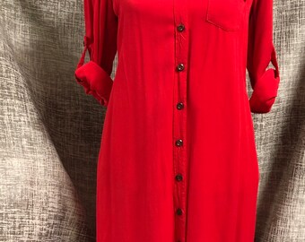 red dress classy