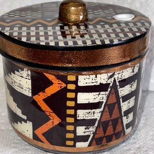 Custom Tribal Denture Bath/Dental Prosthetic Container Soaker Box Container