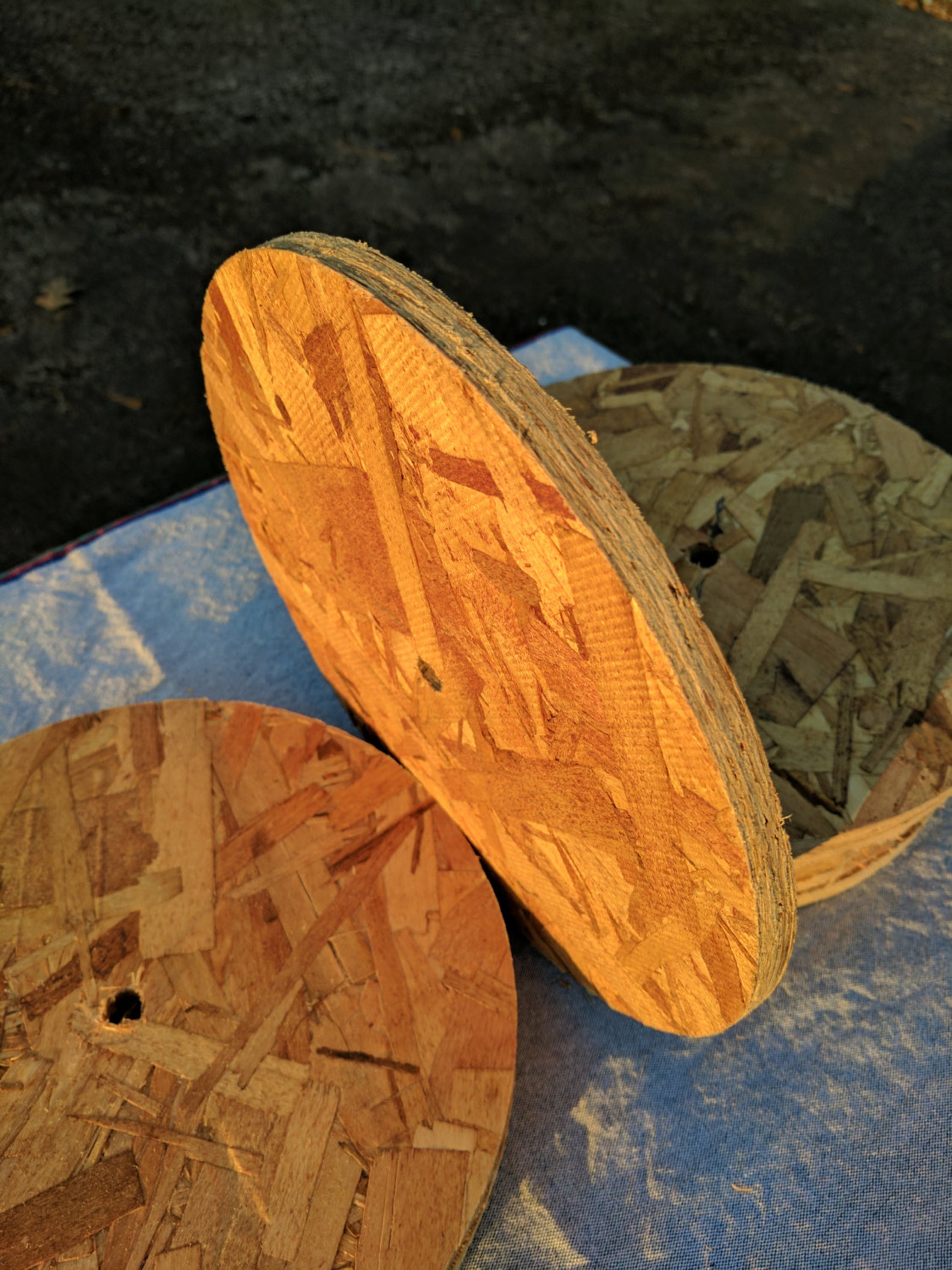 Wood Circles 10 X 1/2 Etsy