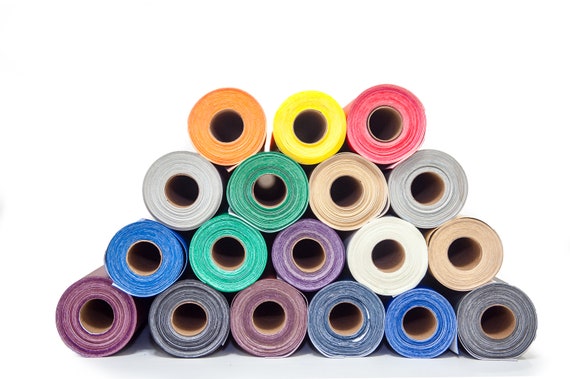 Marine Vinyl Fabric By The Yard 29 Colors Flexa Faux Etsy