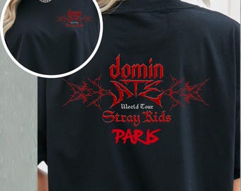 STRAYKIDS dominATE skzoo Tシャツ チャンビン　闇T EVIL SKZOO T-SHIRT - World Tour 'dominATE'【Wolf Chan