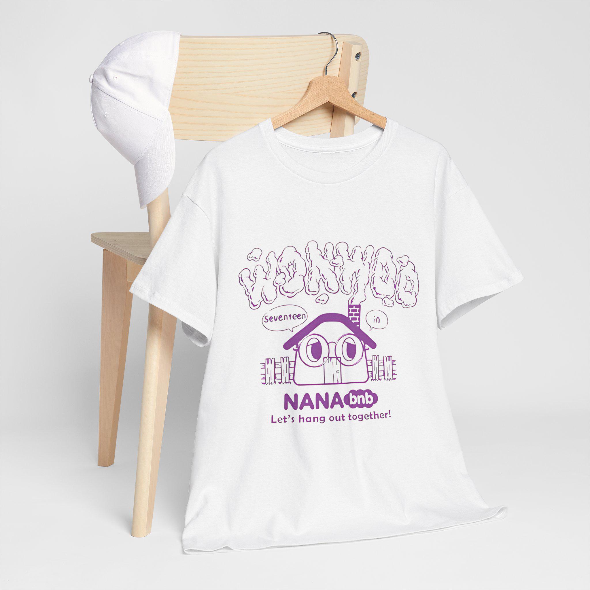SEVENTEEN セブチ NANA bnb ナナ民泊 Tシャツ ウォヌ Wonwoo Nana BNB Tee: Seventeen Fan Unisex T-shirt - Etsy
