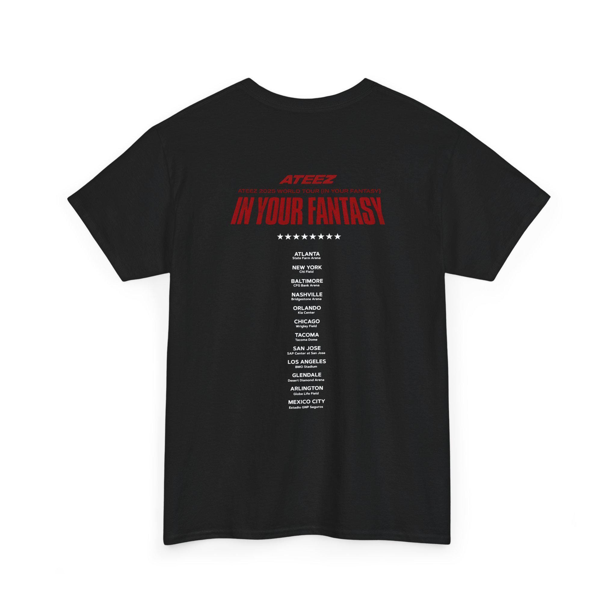 ATEEZ In Your Fantasy ツアーTシャツ Ateez In Your FantasyツアーT